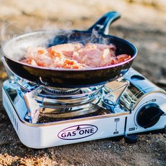 GasOne Emergency Gear Camping Mini Butane Portable Gas Stove W/ Carrying Case