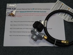 NG to Propane LP Orifice Conversion Kit Weber Genesis EP-310 E-310 SIDE CONTROLS