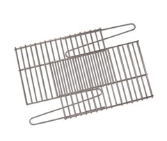 GrillPro 91250 Universal Fit Adjustable Rock Grate, Stainless Steel