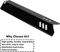 Grill Heat Plate for Dyna-Glo Grill Parts DGF493BNP DGF510SBP DGF510SSP, Porcela