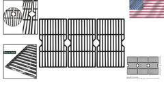 Porcelain Coated Cast Iron Grates for Charbroil Commercial