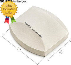 Ceramic Briquettes Replacement for Select Turbo Nexgrill Gas Grill Models