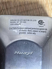 Huayi HY-G01 Rotisserie Motor – 120V, 4W, Universal Grill Motor