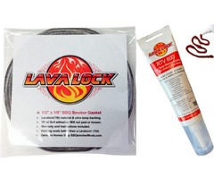 LavaLock® Self Stick PRO Pack: 1/2″ x 1/8″ Grey Compatible with Red
