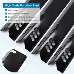 High-Quality 15″ Grill Heat Shields – 4-Pack for Enhanced Grilling Performance