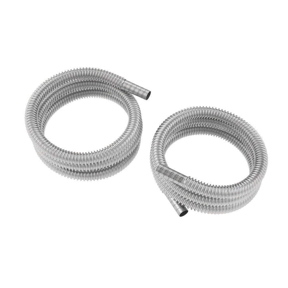 2Pcs 3/8″ OD 36 InchCorrugated LP Natural Gas Flex Line Tube Hose For Amecians