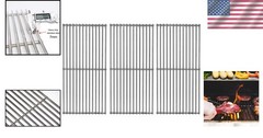 High-Quality 19 1/4″ Stainless Steel Grill Grates—3-Pack for Effortless Grilling
