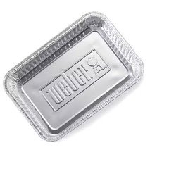 New Weber 6415 10 Pack 8.5″ x 6″ Disposable Aluminum Foil Grill Drip Pan