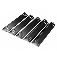 Utheer 14-9/16 Heat Plates 5 Pcs Porcelain Steel Flame Tamer