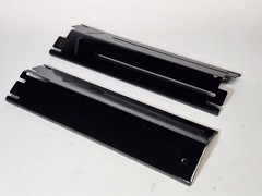 Universal Replacement Heavy Duty Adjustable Porcelain Steel Heat Plate Shield