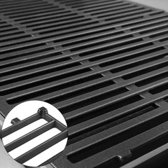 7638 Spirit Grill Grates for Weber Spirit II E-310 E-330 Genesis Silver B C