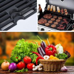 Gassaf 16 7/8″ Grill Grates for Charbroil 463420508, 463420511, 463436214