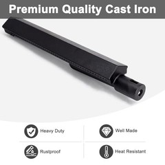 4 Pack Cast Iron Burners Replacement for Jenn-Air Gas Grill Models 720-0062, 720