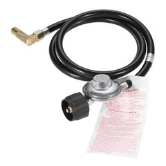 Propane Regulator Hose with Elbow Adapter for Blackstone Portable Gas Griddle