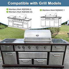 Grill Parts for Members Mark BQ05046-6 BQ05046-6-A BQ06042-1 BQ05046-6A, Grill C