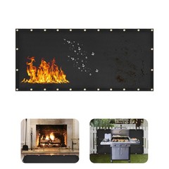 Fireproof Heat Shield Cover for Grill – 3’x10′ BBQ Mat, UV Resistant, Deck Raili
