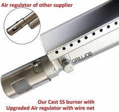 Grill Burner 16″ Stainless Steel SS304 4-Pack Set for Aussie Bull Blaze Jenn-air