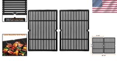 Durable Porcelain Coated Grate for BBQ – 18 1/4 x 13 1/8