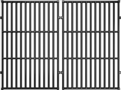 QuliMetal Porcelain‑Enameled Cast‑Iron Grill Grates for Weber Genesis 300 Series
