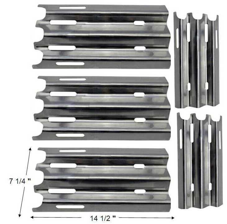 Jenn Air JA460, JA461, JA480,JA580, BBQ Pro 720-0266, 720-0267 (5-PK)Heat Shield