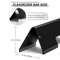 7636 & 67046 Flavorizer Bars for Weber Spirit II E-310 310 300 Grill 5 Pack