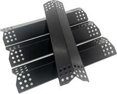 4 Set Parts for Grill Master BBQ Heat Shield Plate Tent Burner Cover Flame Tamer