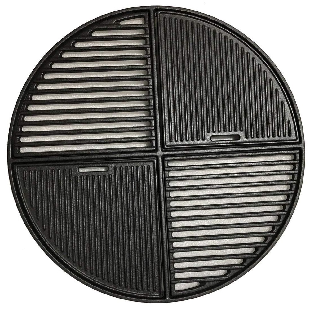 Dongftai CH83G Cast Iron Grate Fit 22.5″ charcoal kettle grills like Weber Go…