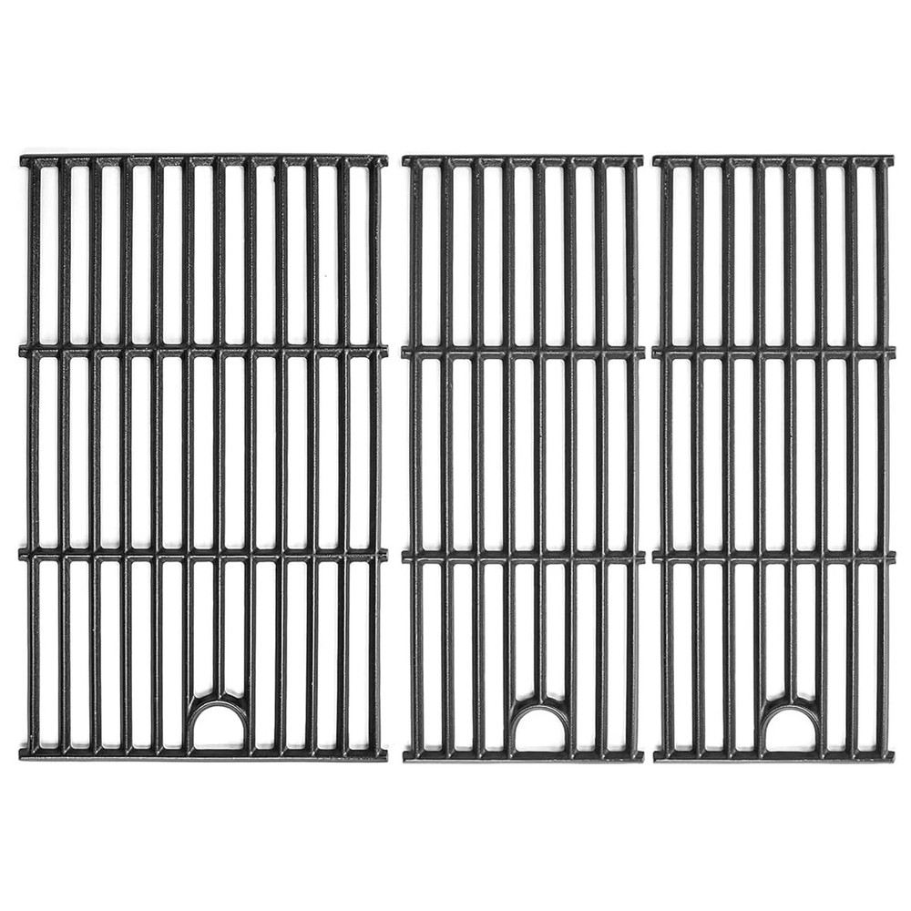 Grates for Charbroil Performance Grill 17in Cast Iron 3 Pack