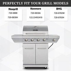 Gas Grill Replacement Parts – Porcelain Steel Heat Plates, Burners & Igniters fo