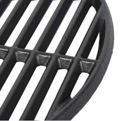 GasSaf 18 3/16″ Cast Iron Cooking Grate Replacement for Large Big Green Egg, …
