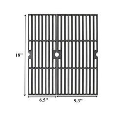 18″ Cooking Grates Heat Plates 2 Burner Tubes Replacement Parts for Charbroil