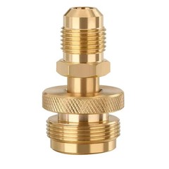 Portable Propane Adapter 3/8″ Male Flare for 1LB Tank Turkey Fryer Burner