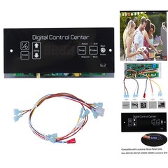 Digital Thermostat Control Board Kit for Louisiana Grill, Meat Probe & Ignitor