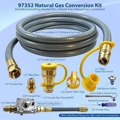97352 98523 Natural Gas Conversion Kit for Monument Grills 41847NG, 77352NG & De