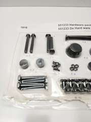 King-griller OEM Parts. Hardware Pack For 1816 Gambler Portable Charcoal Grill.