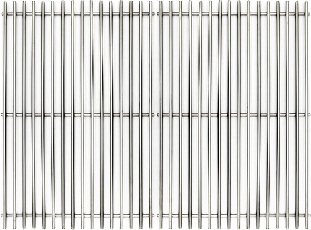 17.5″ Stainless Steel 7639 Gas Grill Grates for Weber Spirit 300 Series, Spir…