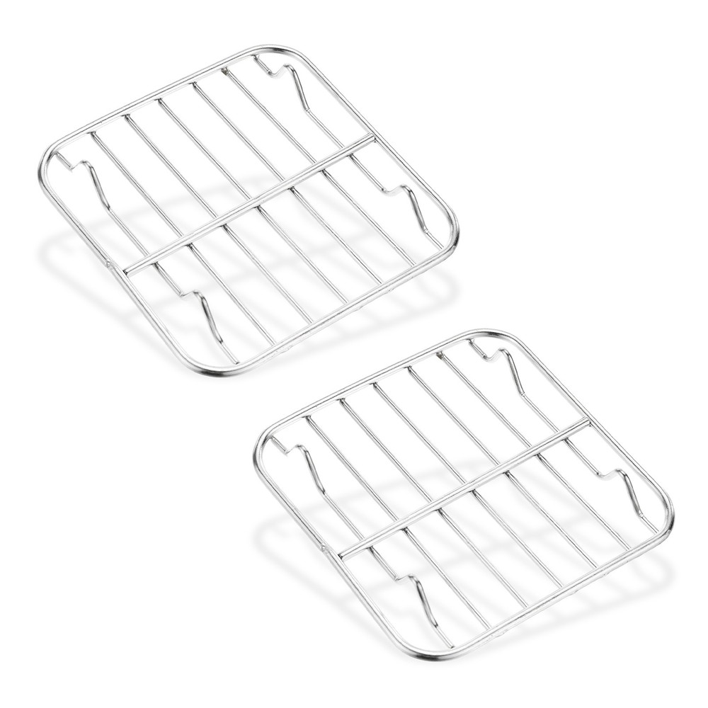 2 Pack Grill Grate Replacement, Steel Grill Grates for BBQ Parts [3.74 Inch]