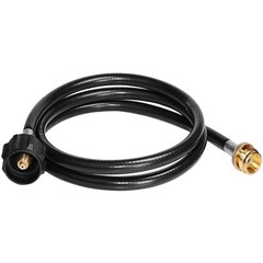 Propane Adapter Hose LP Tank 1lb to 20lb Converter 6FT For QCC1 Type1 Gas Grill