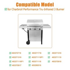 Charbroil Performance Tru Infrared 3 Burner Grill Grates Replacement Parts