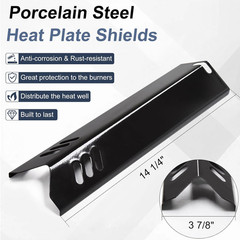 GBC1932L Grill Parts for Blue Rhino 3 Burner B0212-040 Heat Plate Shields