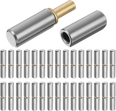Yaocom 30 Pack 3 Inch Weld on Bullet Hinges BBQ Smoker Weldable Barrel Hinges He