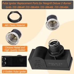Grill Igniter Replacement Parts For Nexgrill 2 Burner 2Outlet Igniter