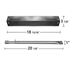 Grill Replacement Parts Burners Hanger Brackets Heat Plates Char Griller 5050