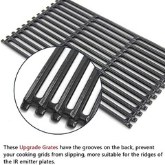 Charbroil Commercial Tru-Infrared Grill Grates, Heavy Duty Cast Iron, 497 Sq.In