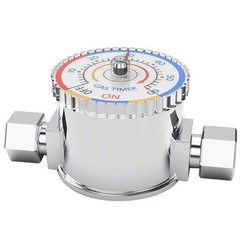 Gas Safety Timer Automatic Shut Off Valve Non-Electric for BBQ Grill & Kitche…