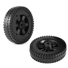 6 Inch G206-0025-W1 Wheels Replacement Parts for Charbroil Grill Wheels