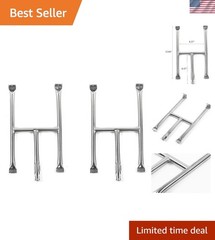 Efficient 2 Pack BBQ Grill Burner Replacement for Blackstone 28″ – Easy Setup