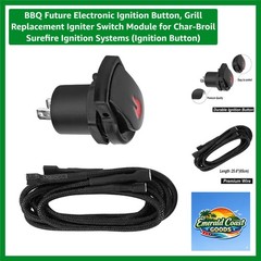 Electronic Ignition Button, Grill Replacement Igniter Switch Module for Char-…