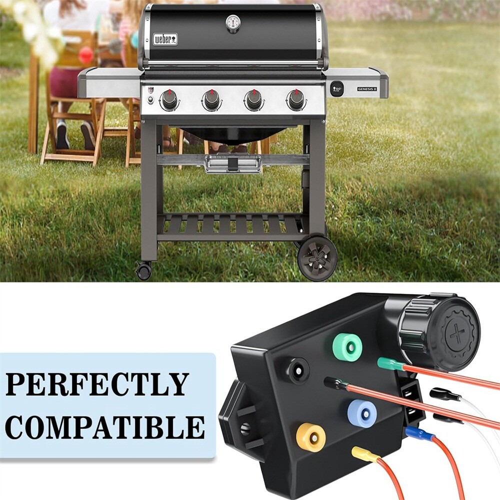 66355 Grill Igniter Replacement for Weber Genesis II 410/210 Series Gas Grill