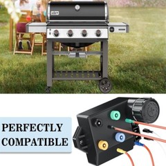 66355 Grill Igniter Replacement for Weber Genesis II 410/210 Series Gas Grill